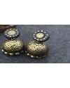 Handpainted Terracotta Jewellery – Ear rings Handpainted Terracotta Jewellery – Ear rings